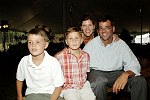 Dylan Motz, Jack Motz, Kim Covell and Tim Motz