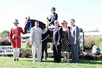  Eliza Shuford, 28, of Hickory, North Carolina and Larentino, owned by the Larentino Group, triumphed in the $150,000 FTI Grand Prix 