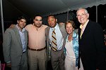 Sachal Vasandani,  Carlos Henriquez,  Wynton Marsalis, Rose-Lee Reinhard, Keith Reinhard.<br>