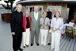 Father Fagen, Ginger Cullen, Gene Cullen, Calame Jone, Tom Cullen and Shelly Cullen