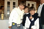 Ian Vernon, Isabella Vernon and Isaac Vernon