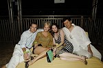John Redmin, Veronica Domex, Ally Burrows and George Martel