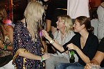 Bridget Hall with friends